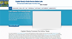 Desktop Screenshot of fishsabine.com